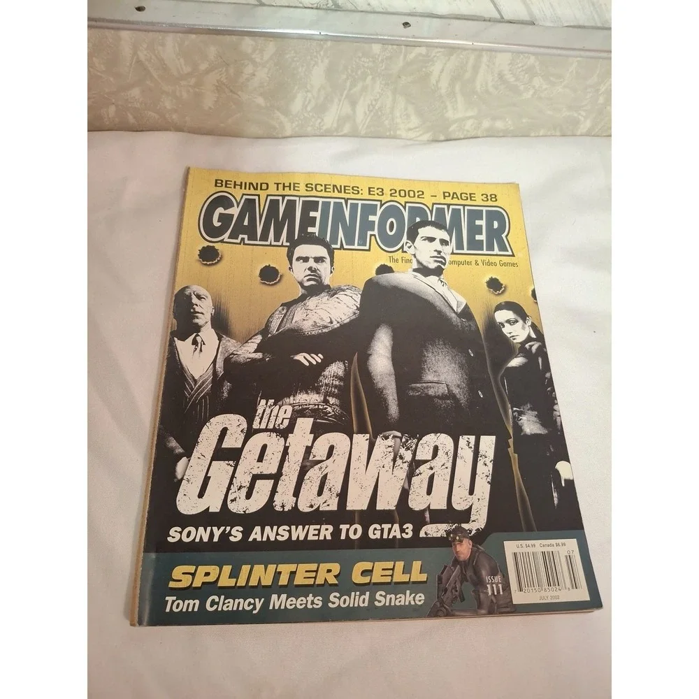 Game Informer E3 2002 (July) | The Getaway | Sony's Answer To GTA 3 Vice City Ad